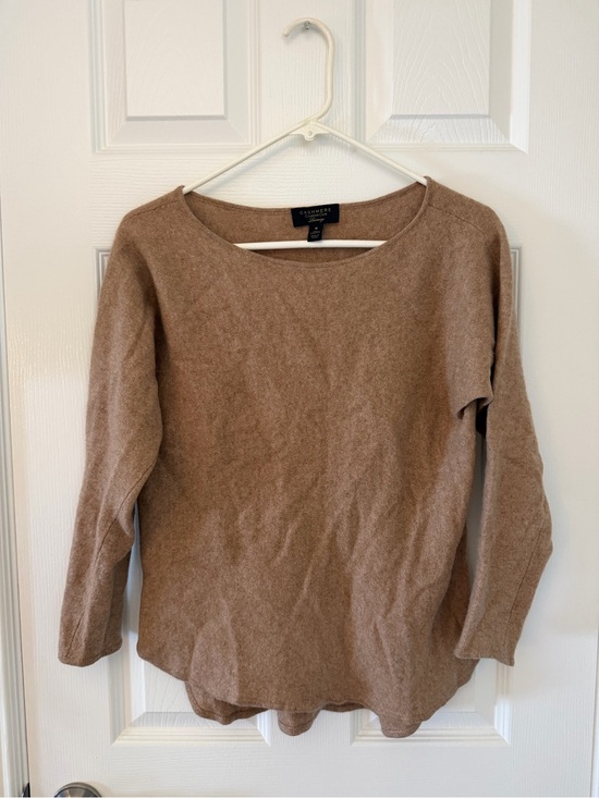 Charter Club Sweaters - Charter Club Luxury 100% Cashmere Camel Long Sleeve Size Medium